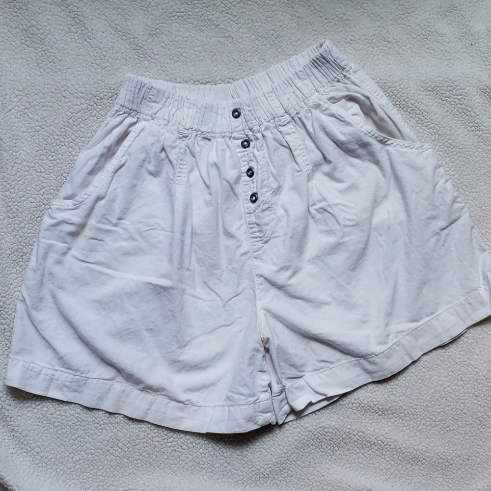 Women's White Shorts